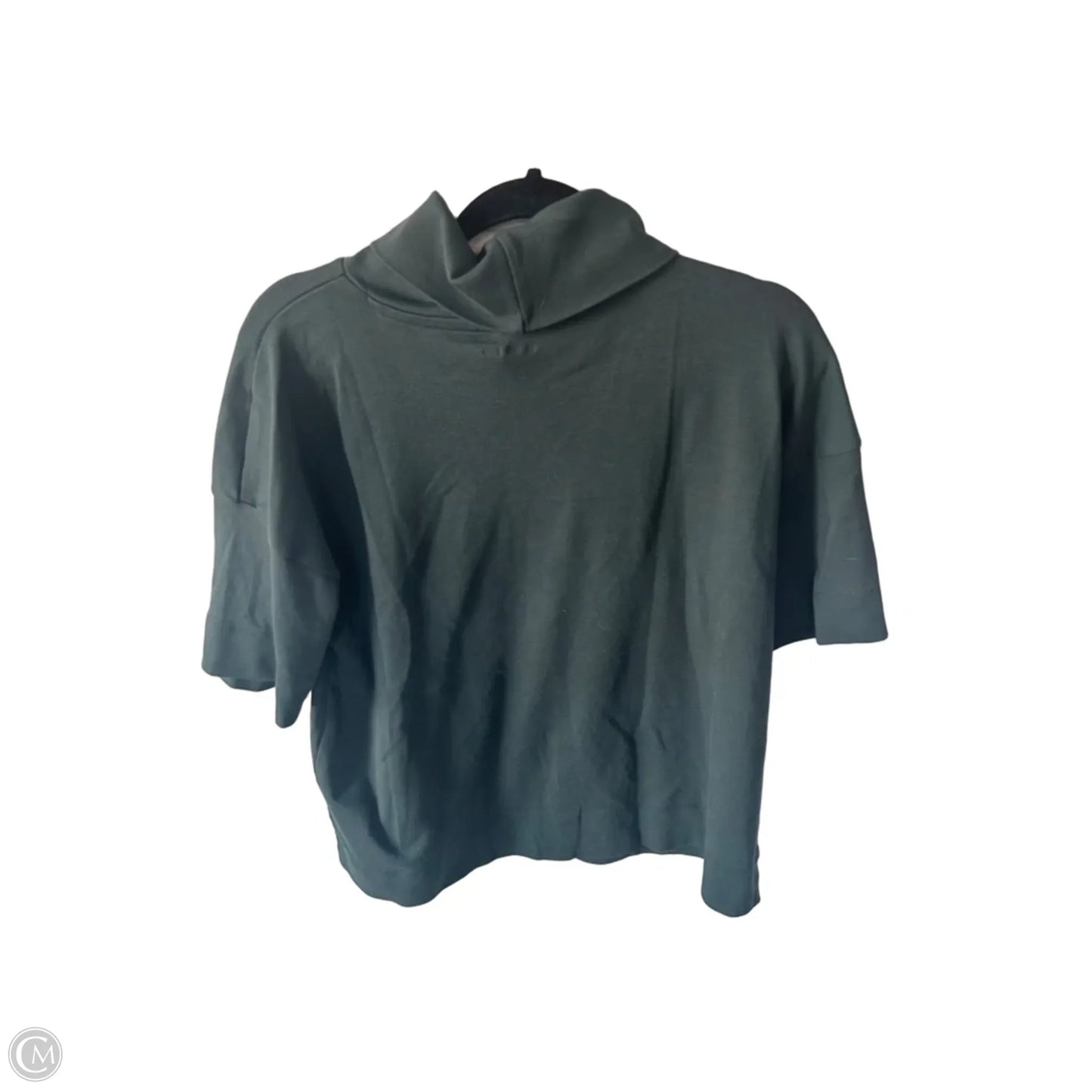 Top Short Sleeve By Lands End In Green, Size: L