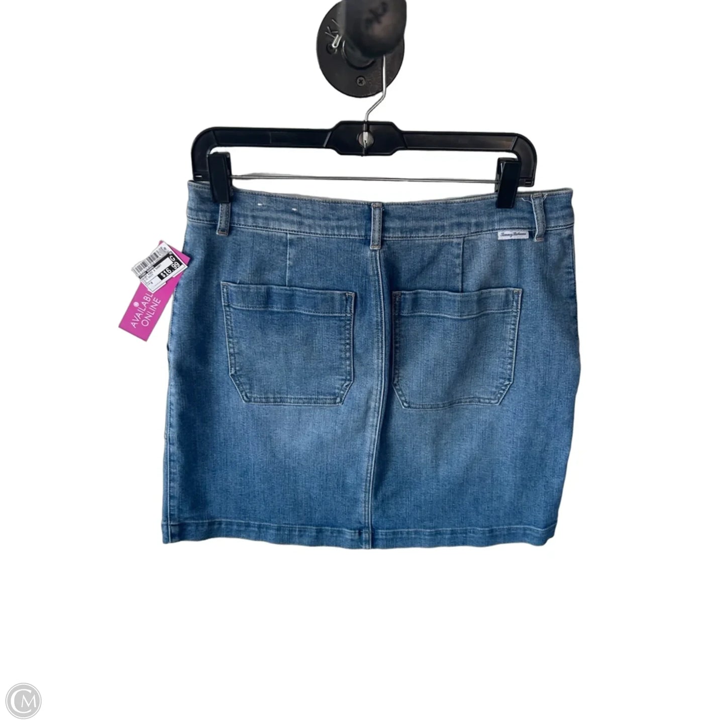 Skirt Mini & Short By Tommy Bahama In Blue Denim, Size: 8