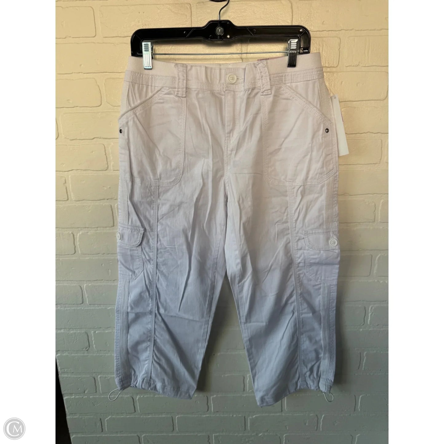 Capris By Style And Company In White, Size: 6