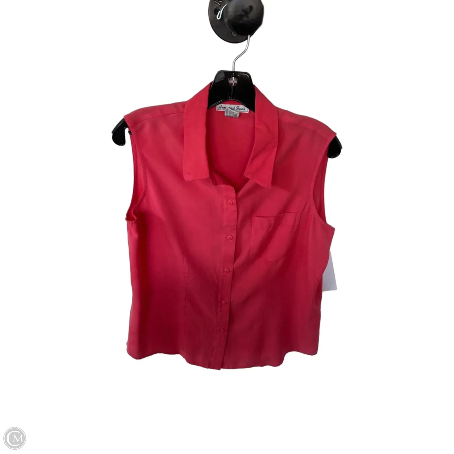 Top Sleeveless By Anna And Frank In Pink, Size: L