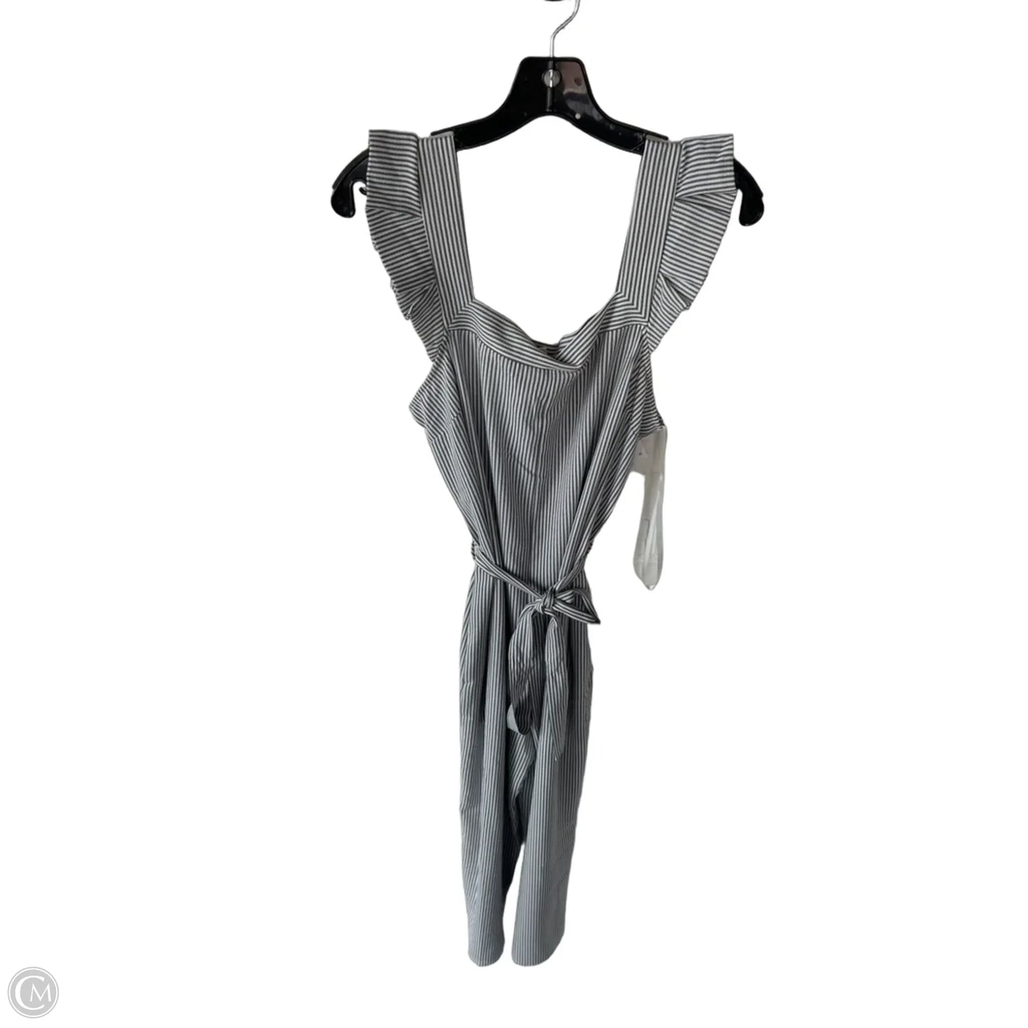 Jumpsuit By Monteau In Grey & White, Size: L