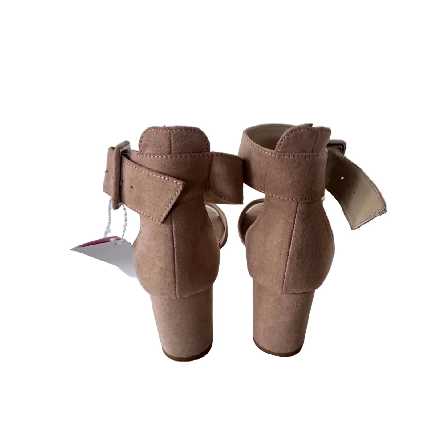 Sandals Heels Block By Chinese Laundry In Tan, Size: 6.5
