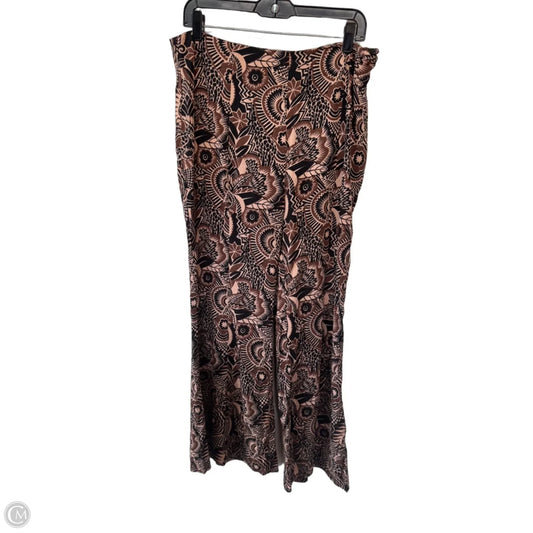 Pants Other By Anthropologie In Black & Brown, Size: 14