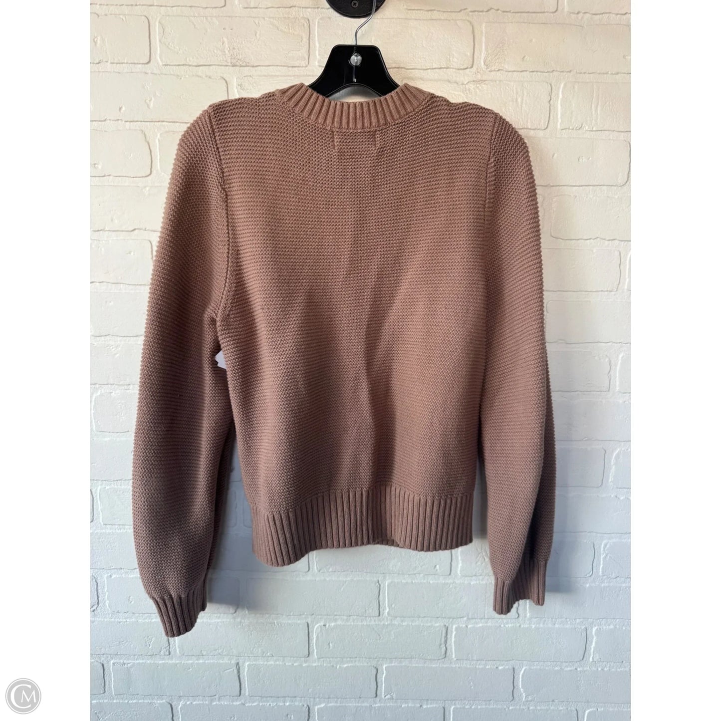 Sweater Cardigan By Old Navy In Brown, Size: M