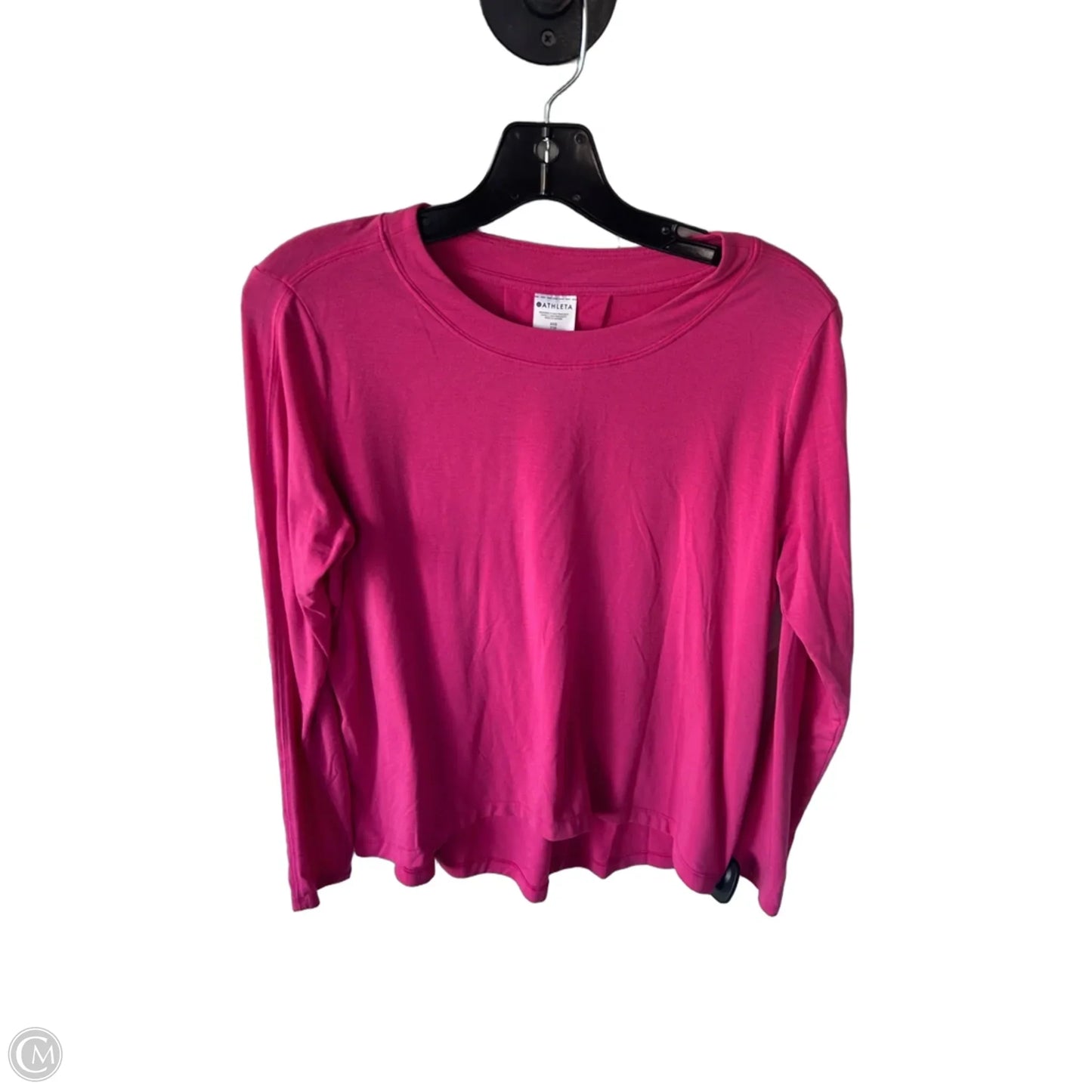 Athletic Top Long Sleeve Crewneck By Athleta In Pink, Size: Xxs