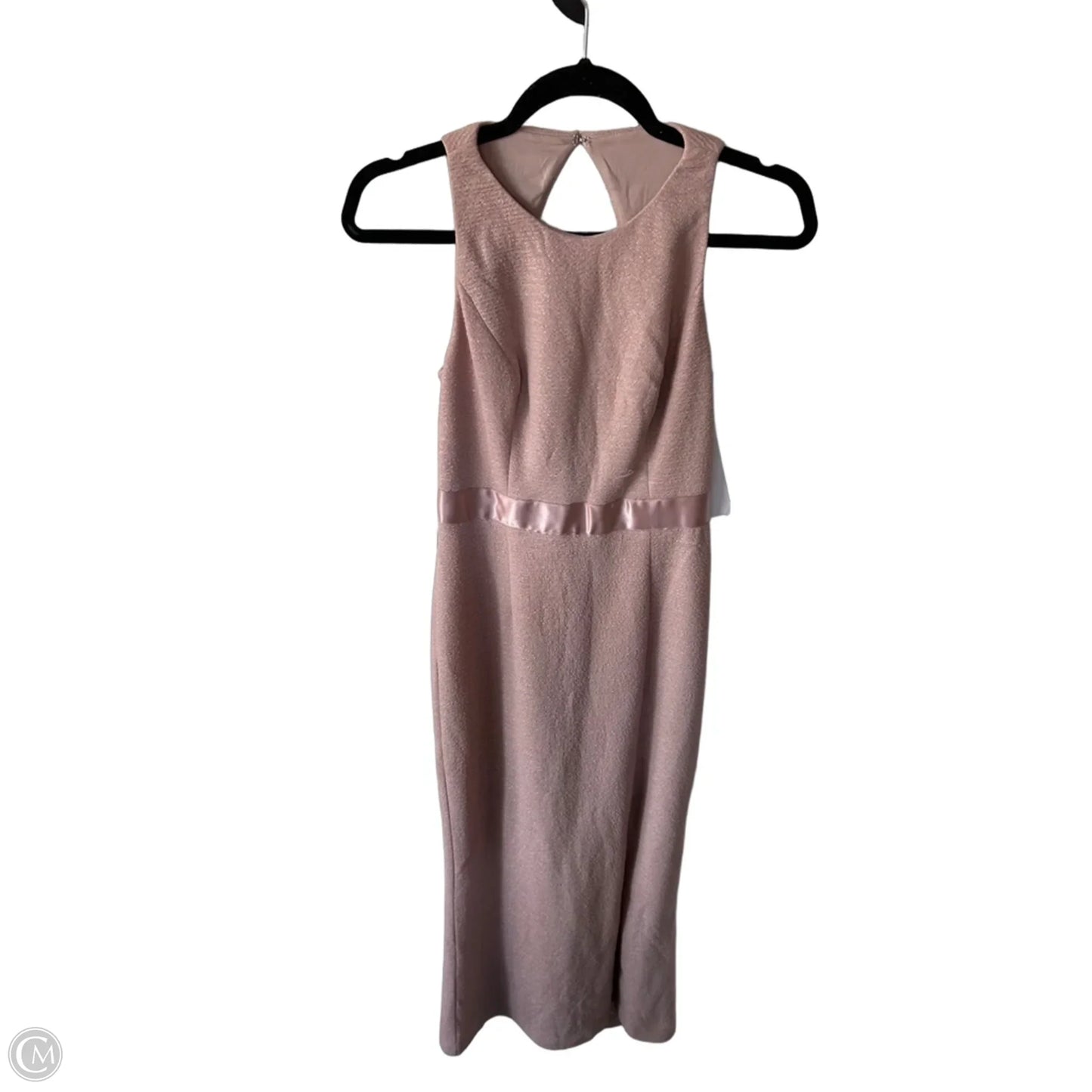 Dress Party Long By Adrianna Papell In Pink, Size: Xs