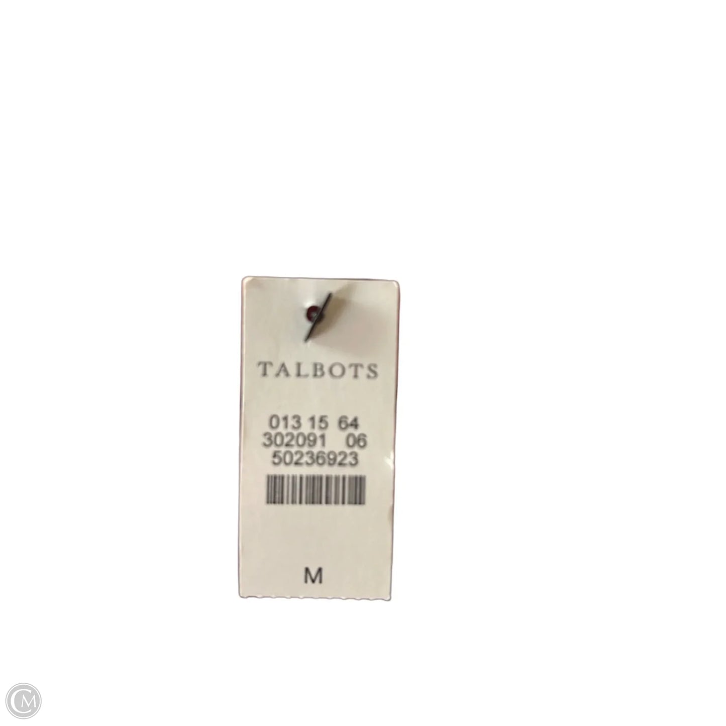 Top 3/4 Sleeve Basic By Talbots In Navy, Size: M