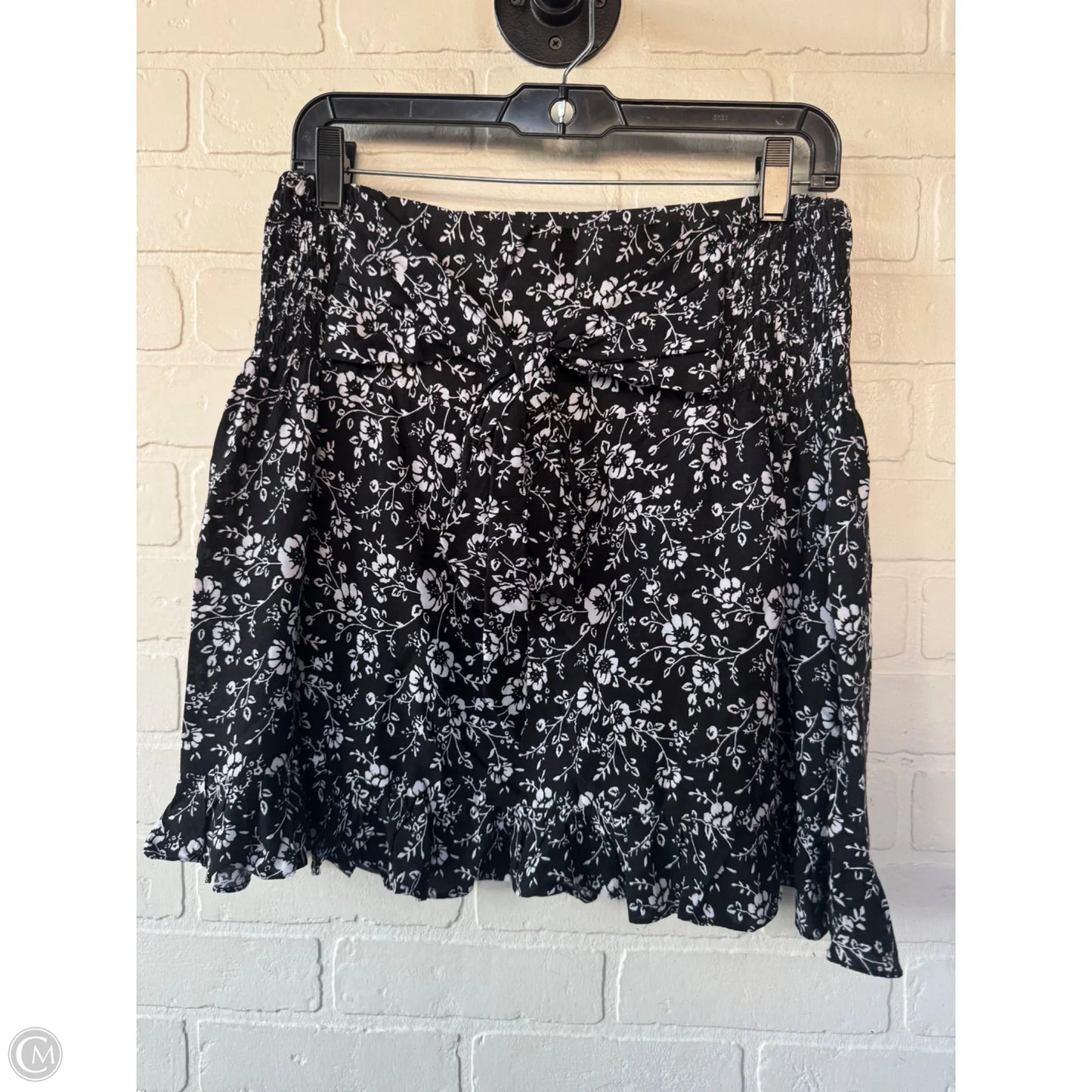 Skirt Mini & Short By Rachel Zoe In Black & White, Size: S