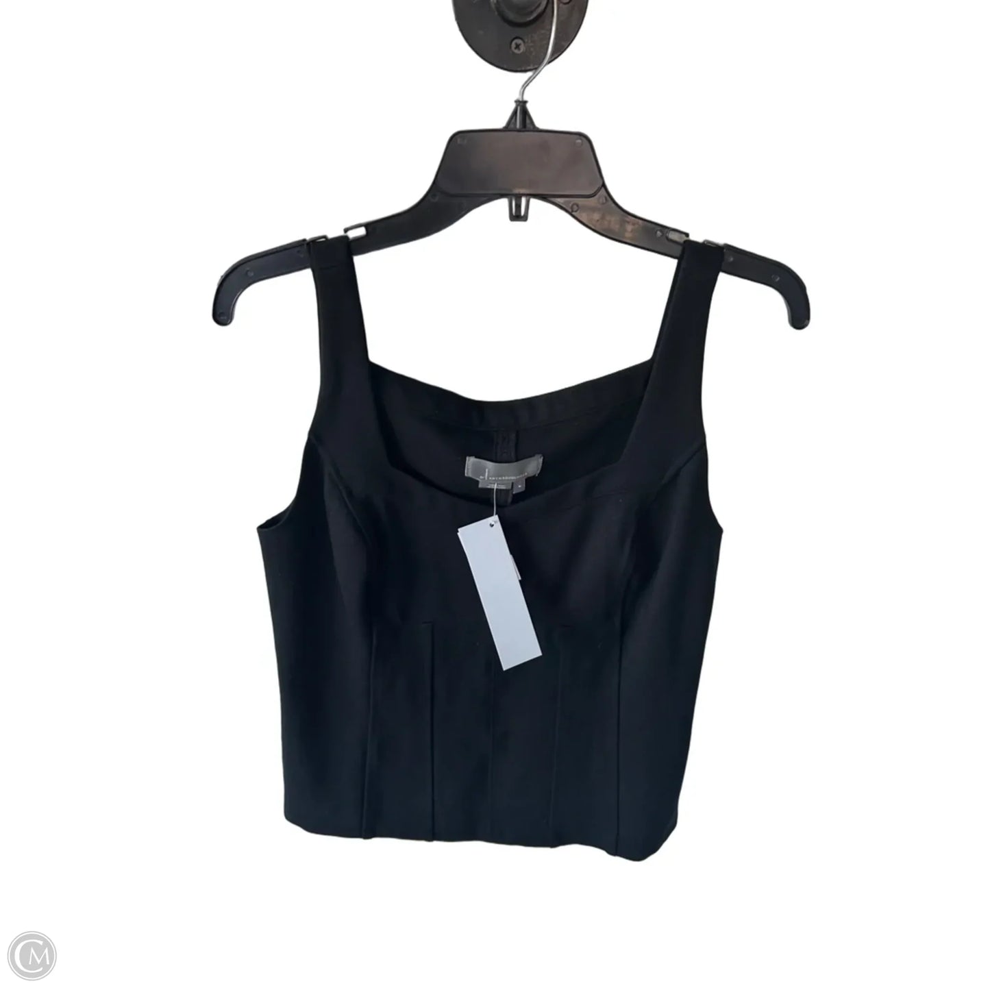 Top Sleeveless By Anthropologie In Black, Size: M