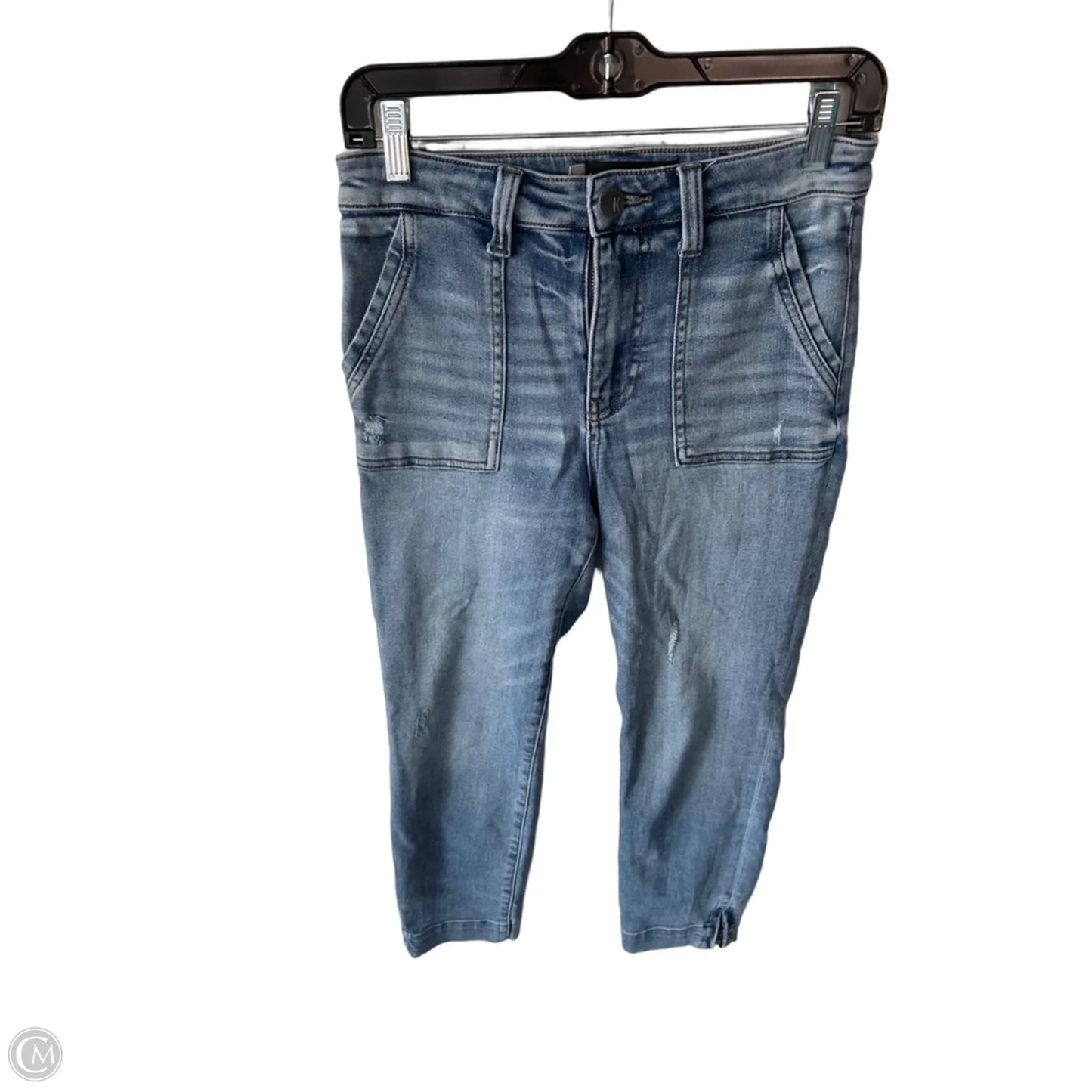 Jeans Straight By Kut In Blue Denim, Size: 2