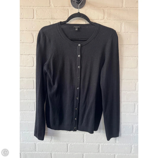 Sweater Cardigan By Talbots In Black, Size: S