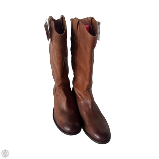 Boots Designer By Frye In Brown, Size: 10