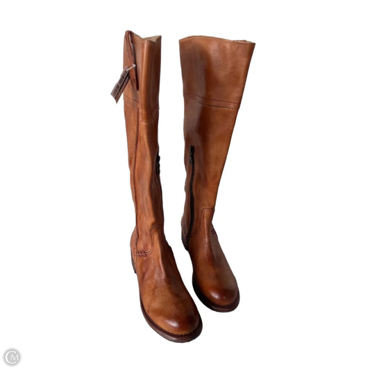Boots Knee Flats By Bed Stu In Brown, Size: 10