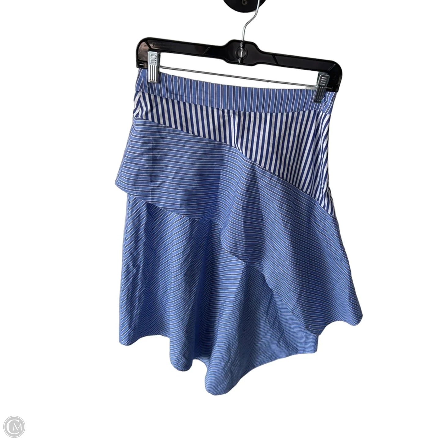 Skirt Midi By Cma In Blue & White, Size: S