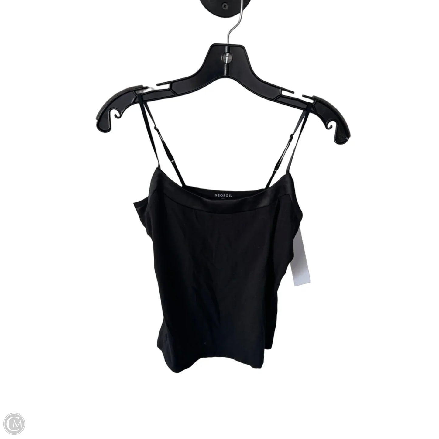 Top Cami By George In Black, Size: S