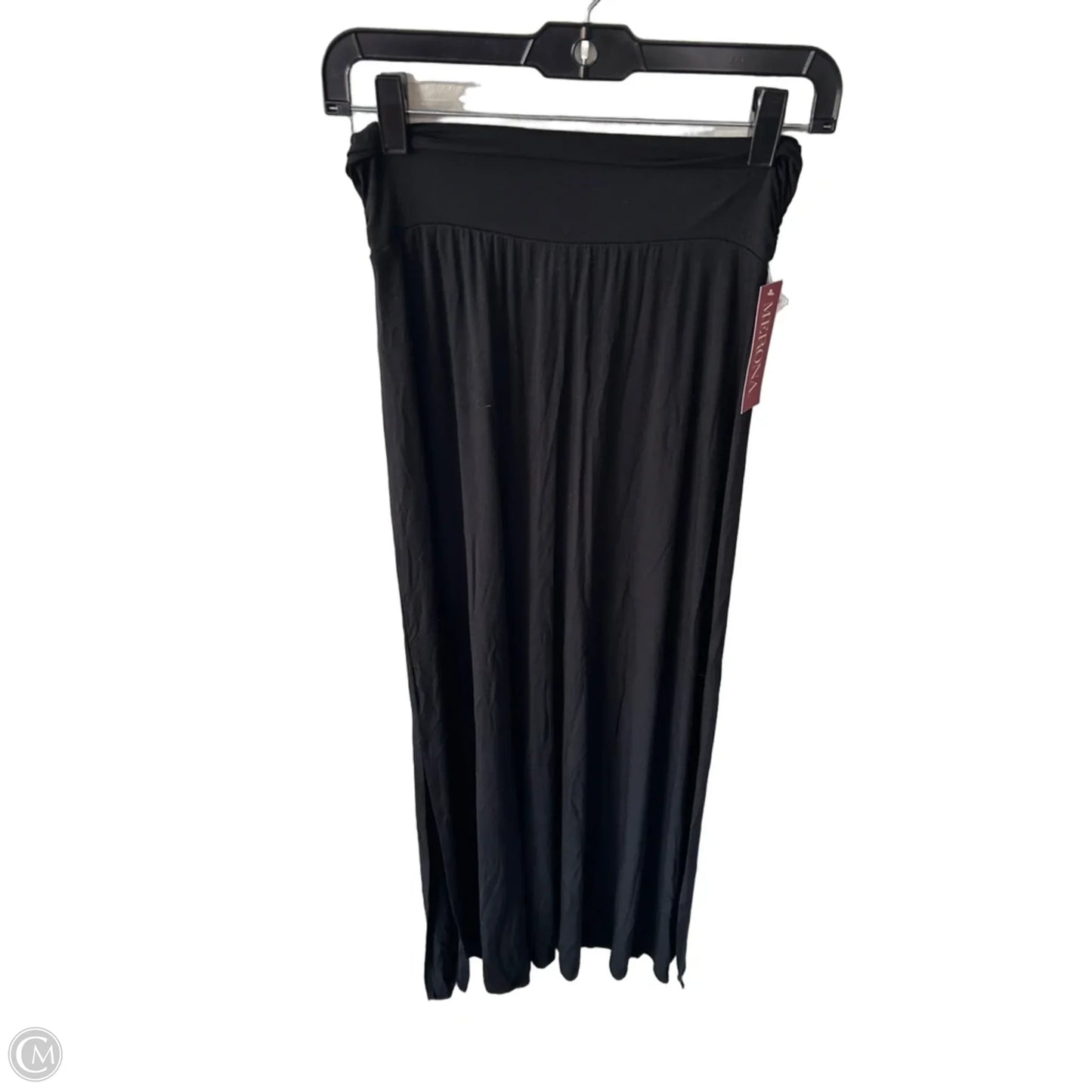 Skirt Midi By Merona In Black, Size: Xs