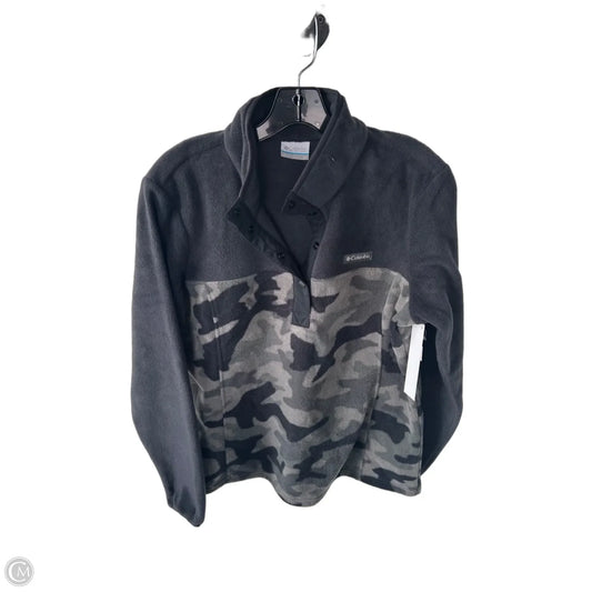 Jacket Fleece By Columbia In Grey, Size: M