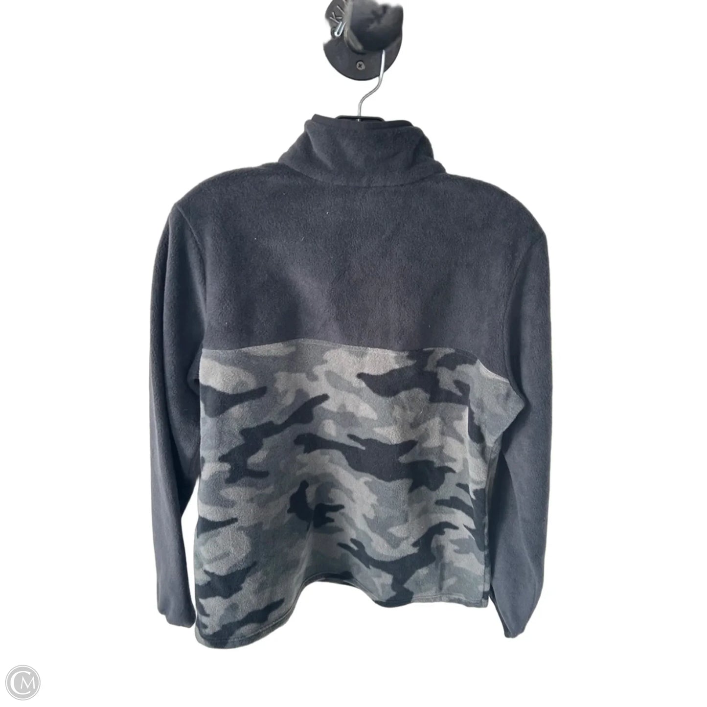 Jacket Fleece By Columbia In Grey, Size: M