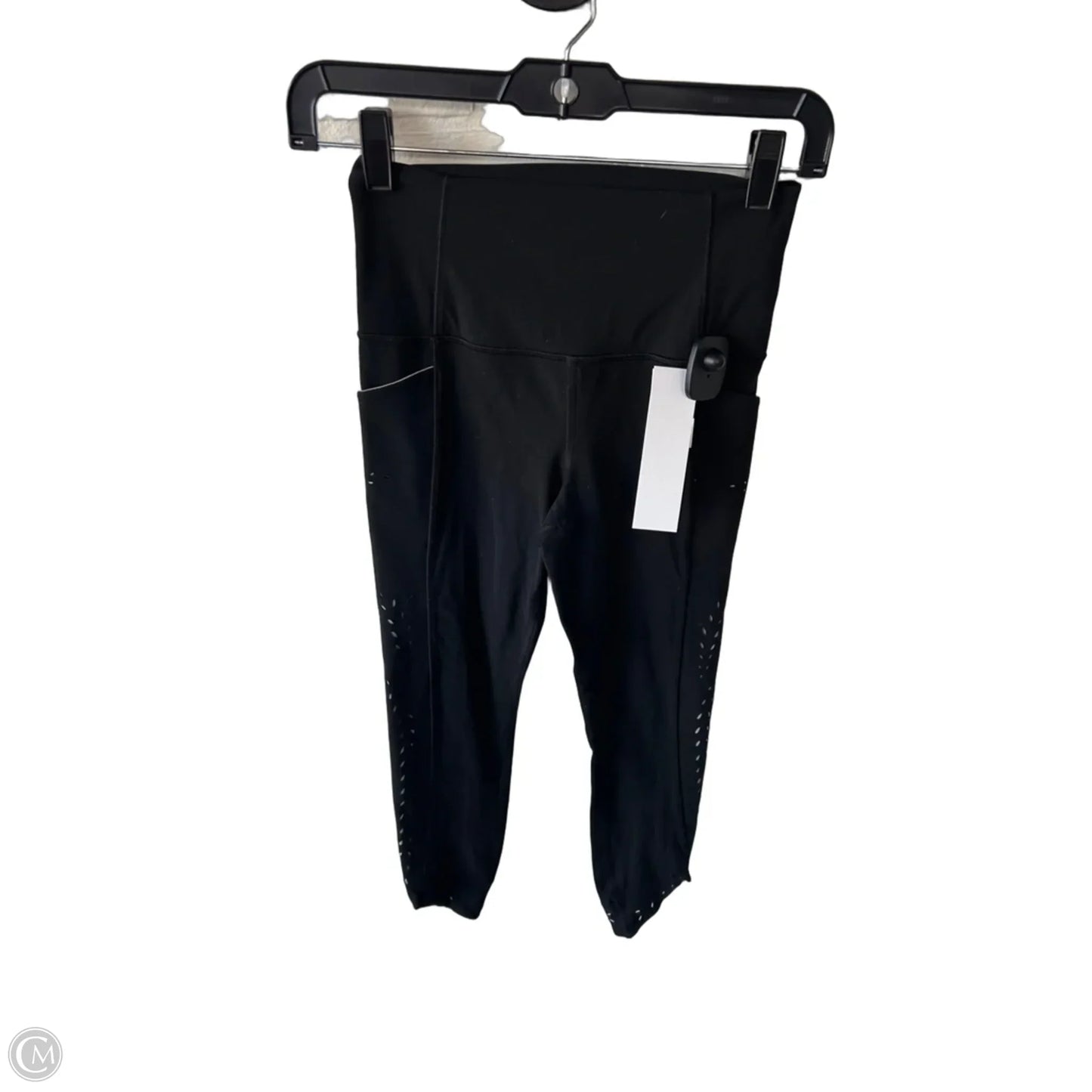 Athletic Leggings By Athleta In Black & Grey, Size: Xs
