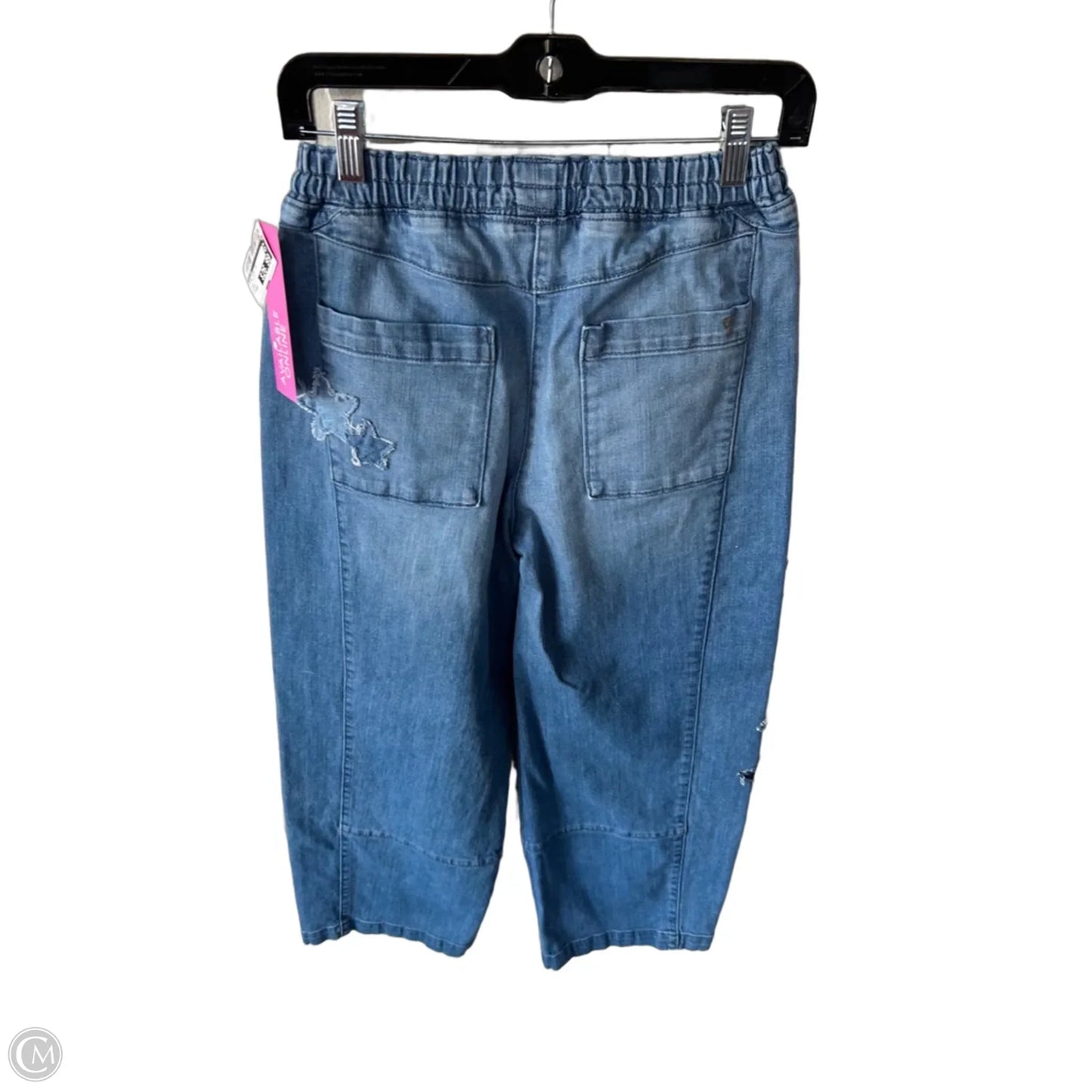 Jeans Wide Leg By Pilcro In Blue Denim, Size: Xxs