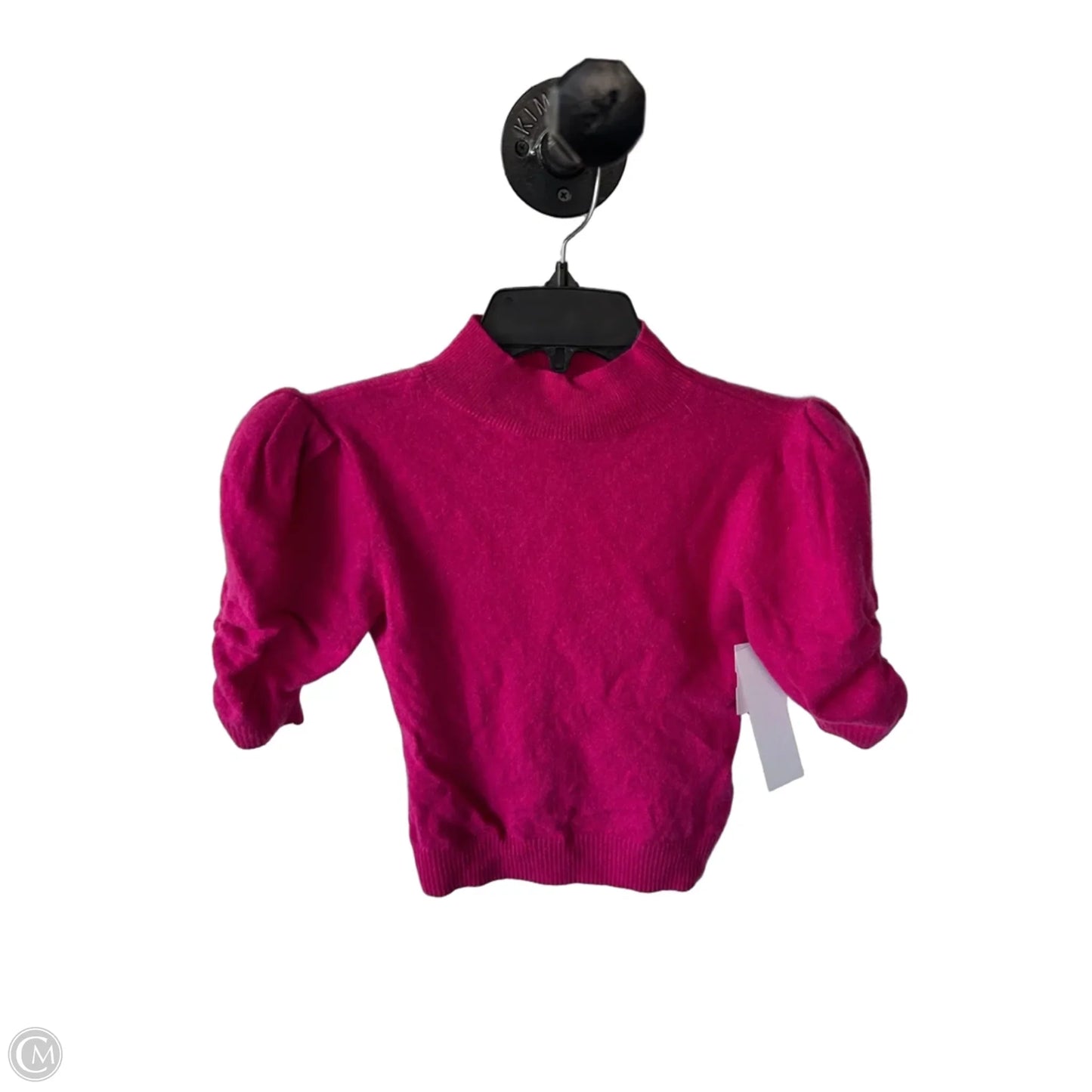 Sweater Short Sleeve By Anthropologie In Pink, Size: Xs