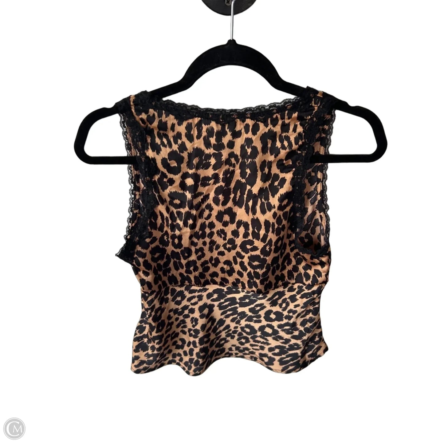 Top Sleeveless By Petal & Pup In Animal Print, Size: S