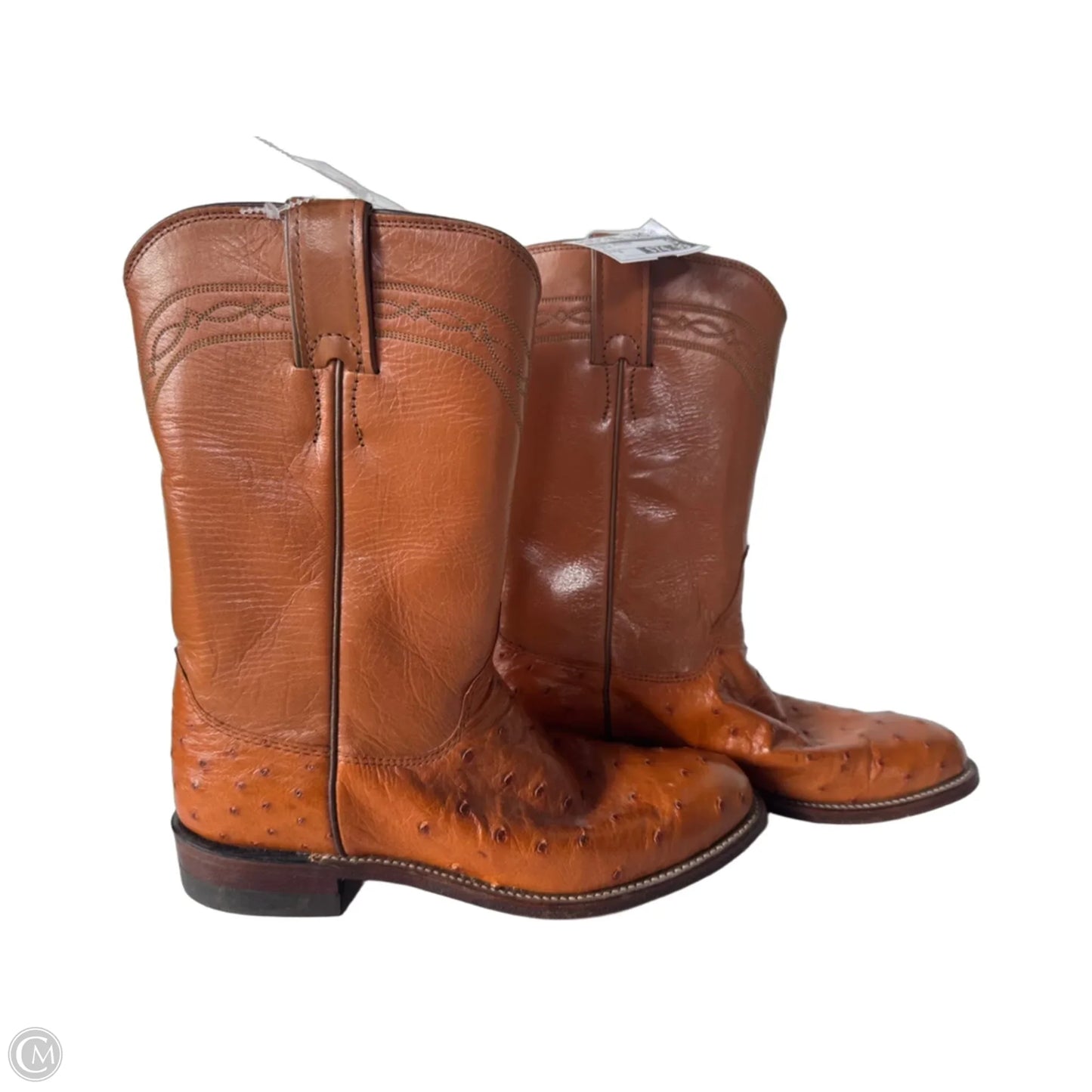 Boots Western By Justin In Brown, Size: 6