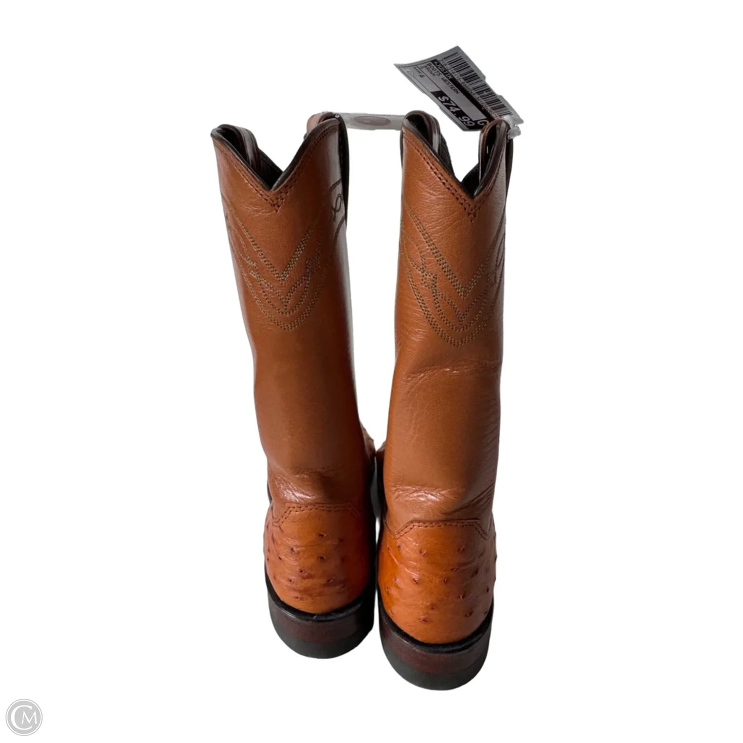 Boots Western By Justin In Brown, Size: 6