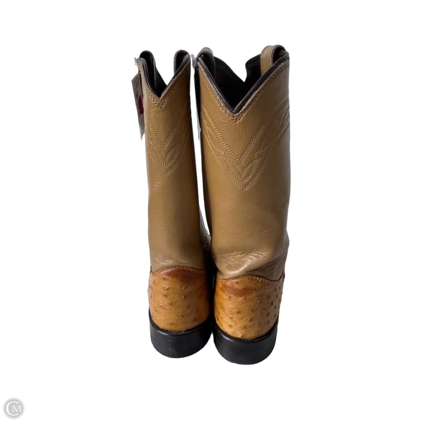 Boots Western By Justin In Tan, Size: 6