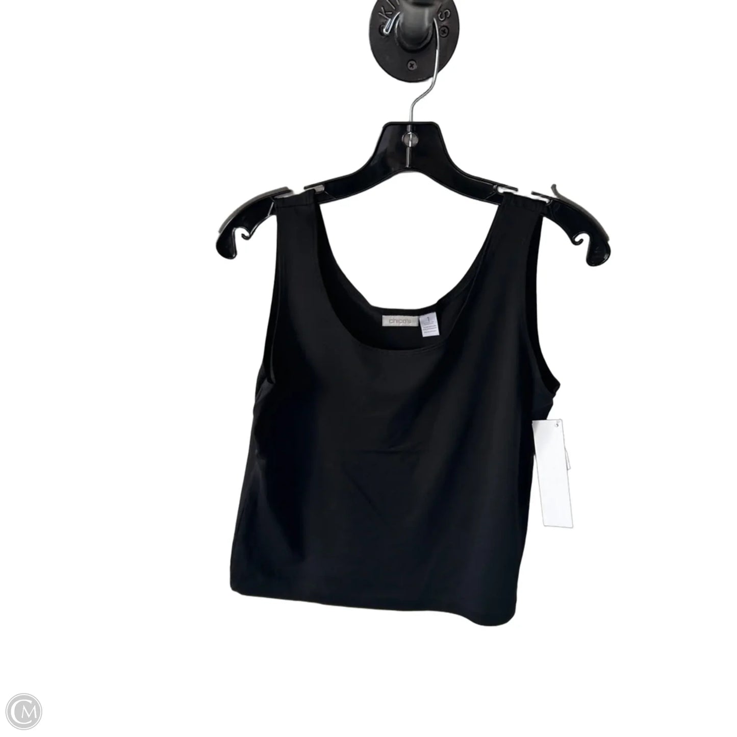 Top Sleeveless Basic By Chicos In Black, Size: M