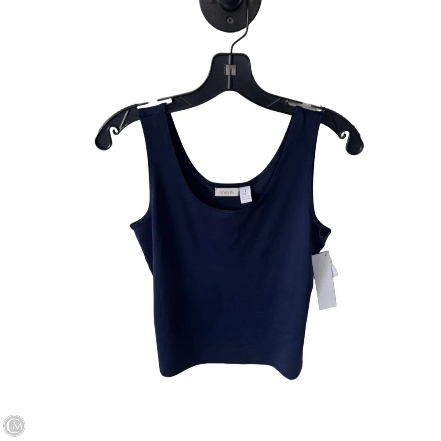 Top Sleeveless Basic By Chicos In Blue, Size: M