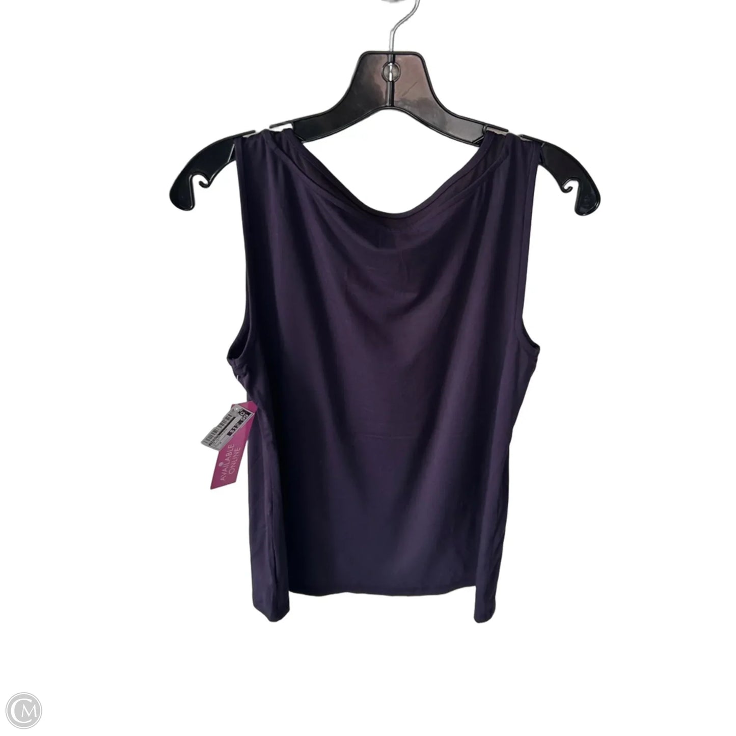 Top Sleeveless By Talbots In Purple, Size: M