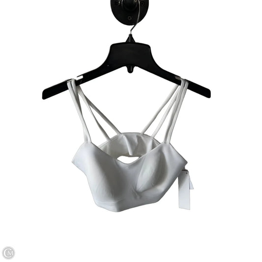 Athletic Bra By Lululemon In White, Size: L