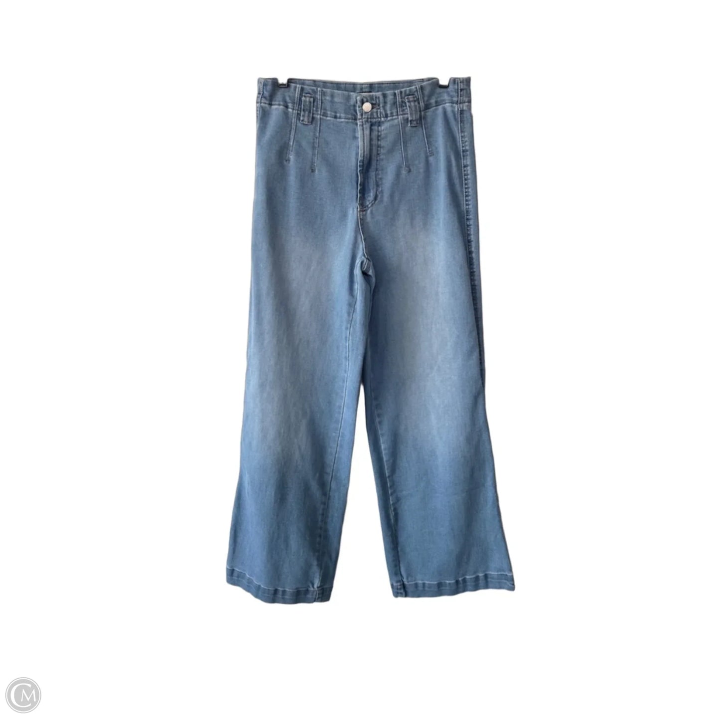 Jeans Wide Leg By Oat In Blue Denim, Size: 10