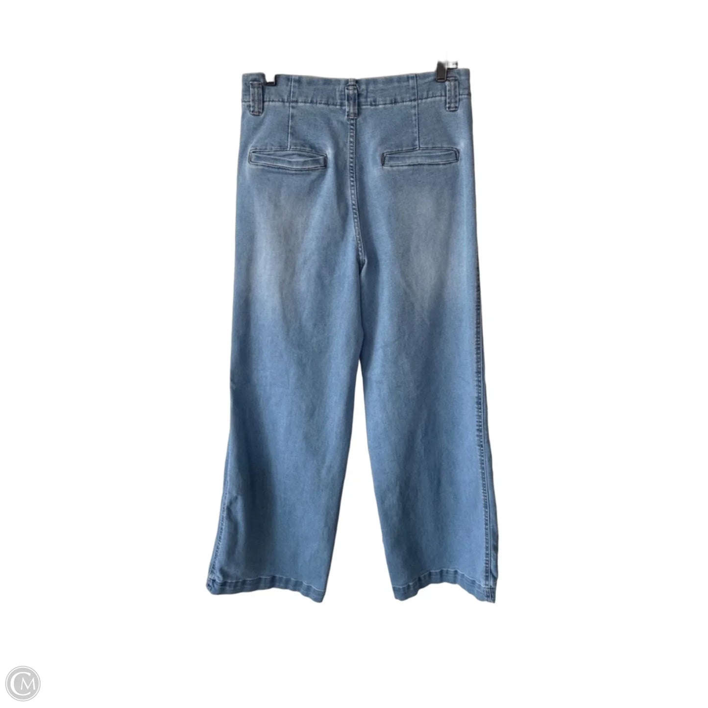 Jeans Wide Leg By Oat In Blue Denim, Size: 10