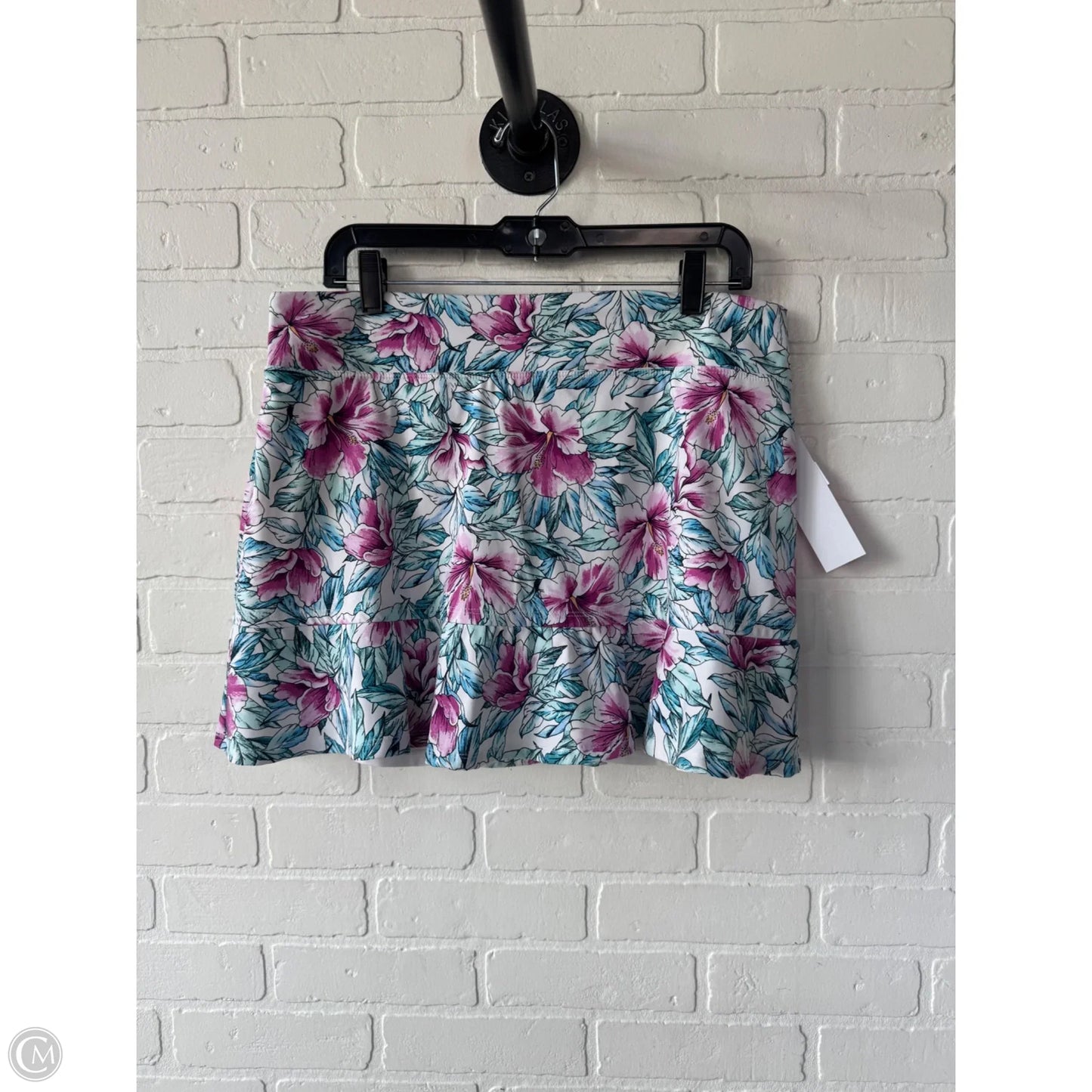 Athletic Skort By Tommy Bahama In Blue & Purple, Size: Xl