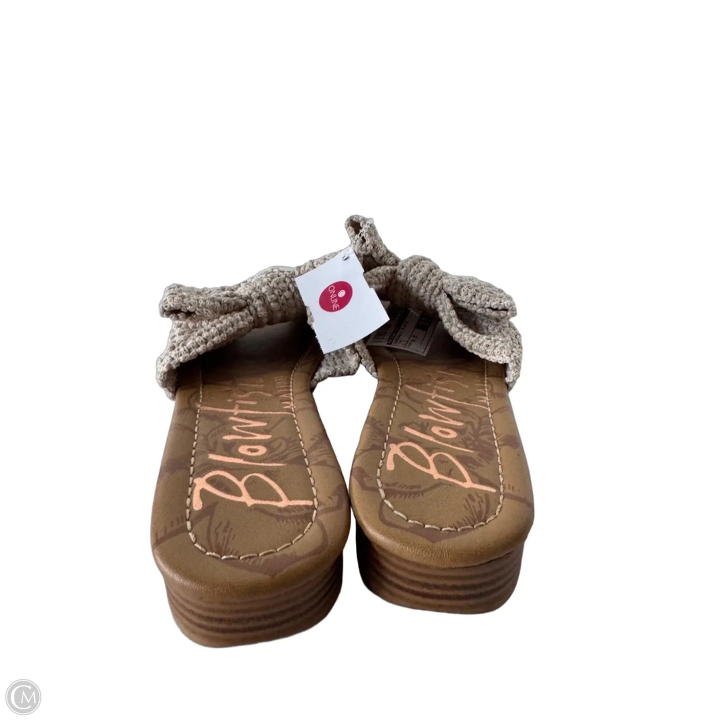 Sandals Flats By Blowfish In Tan, Size: 8.5