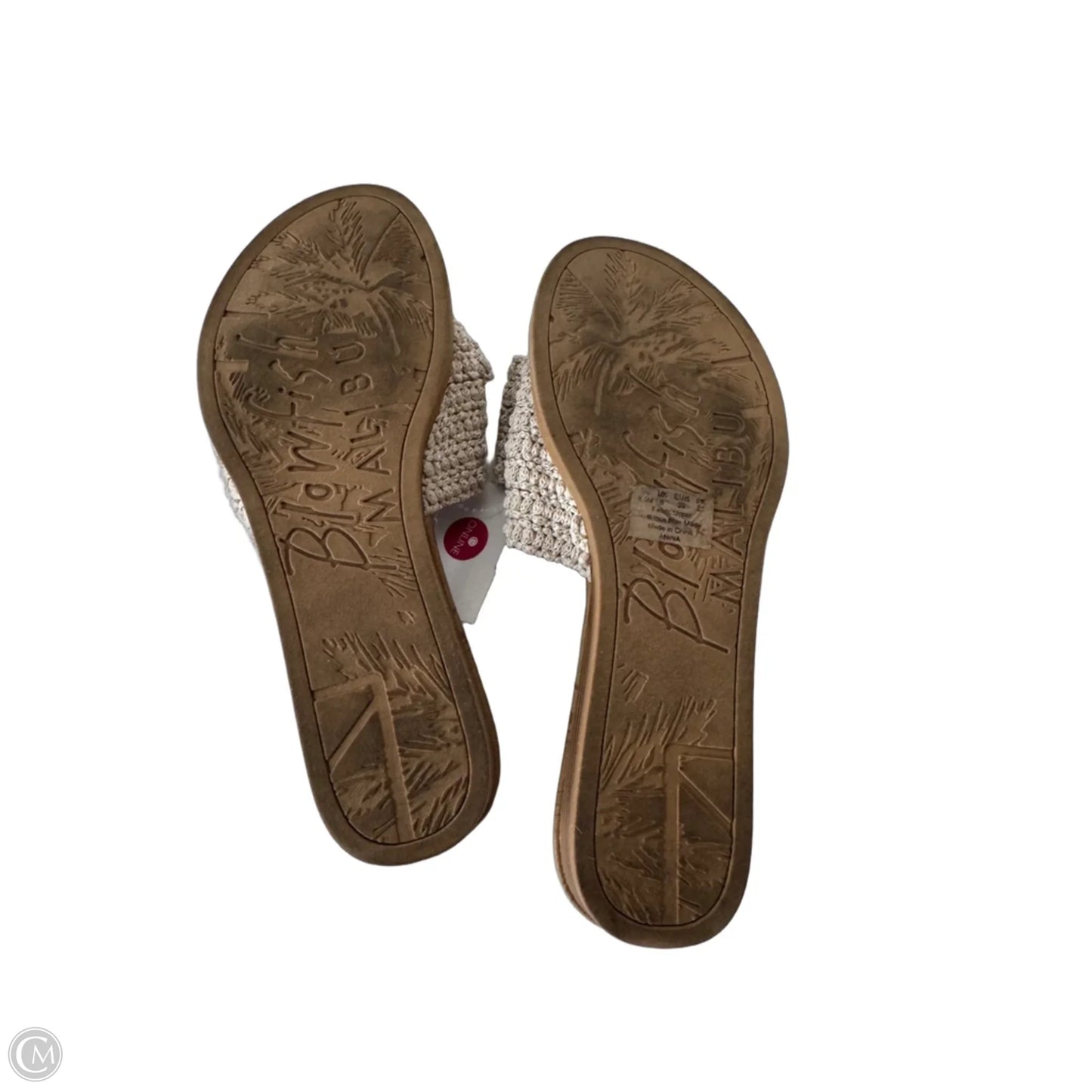 Sandals Flats By Blowfish In Tan, Size: 8.5