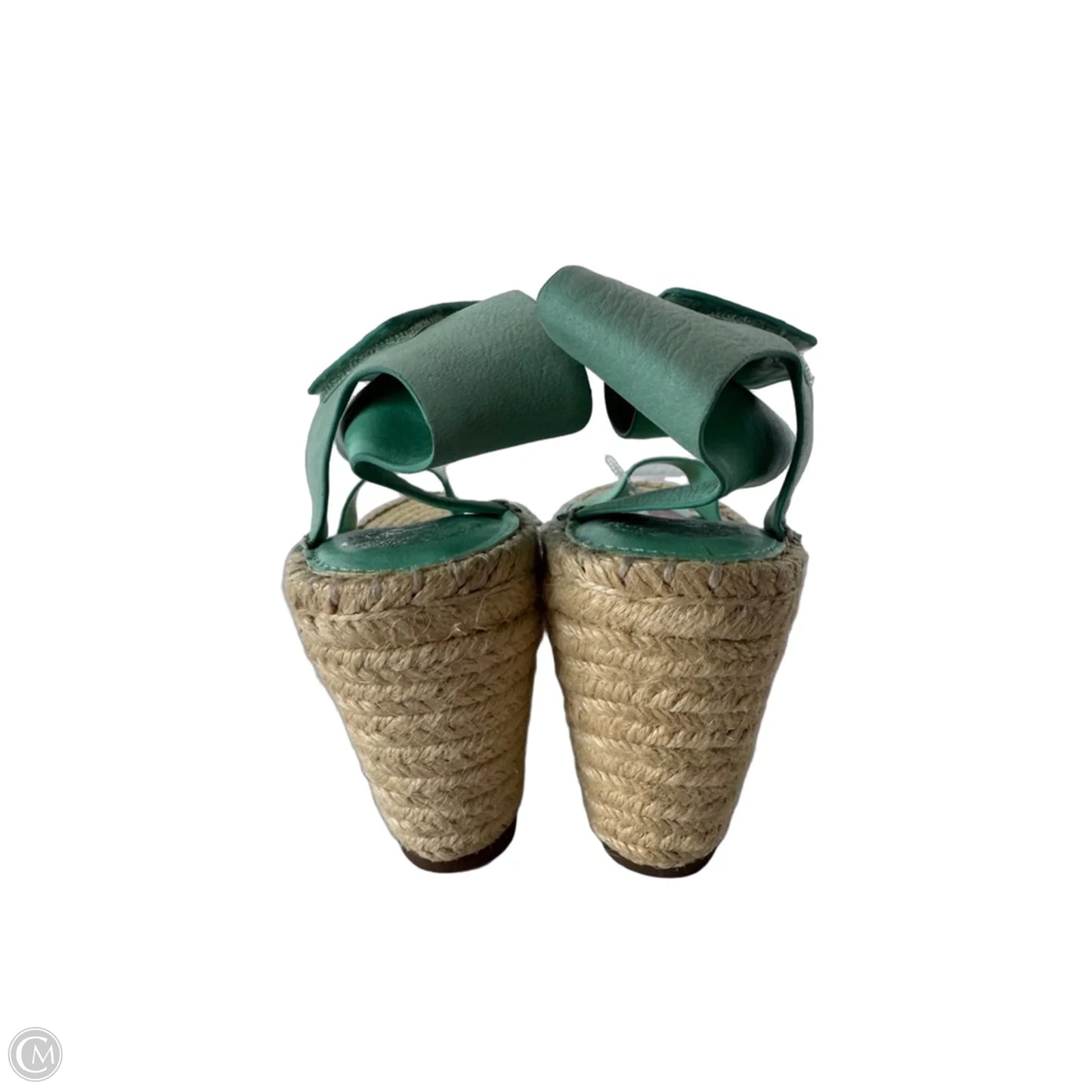 Sandals Heels Wedge By Vince Camuto In Green, Size: 9
