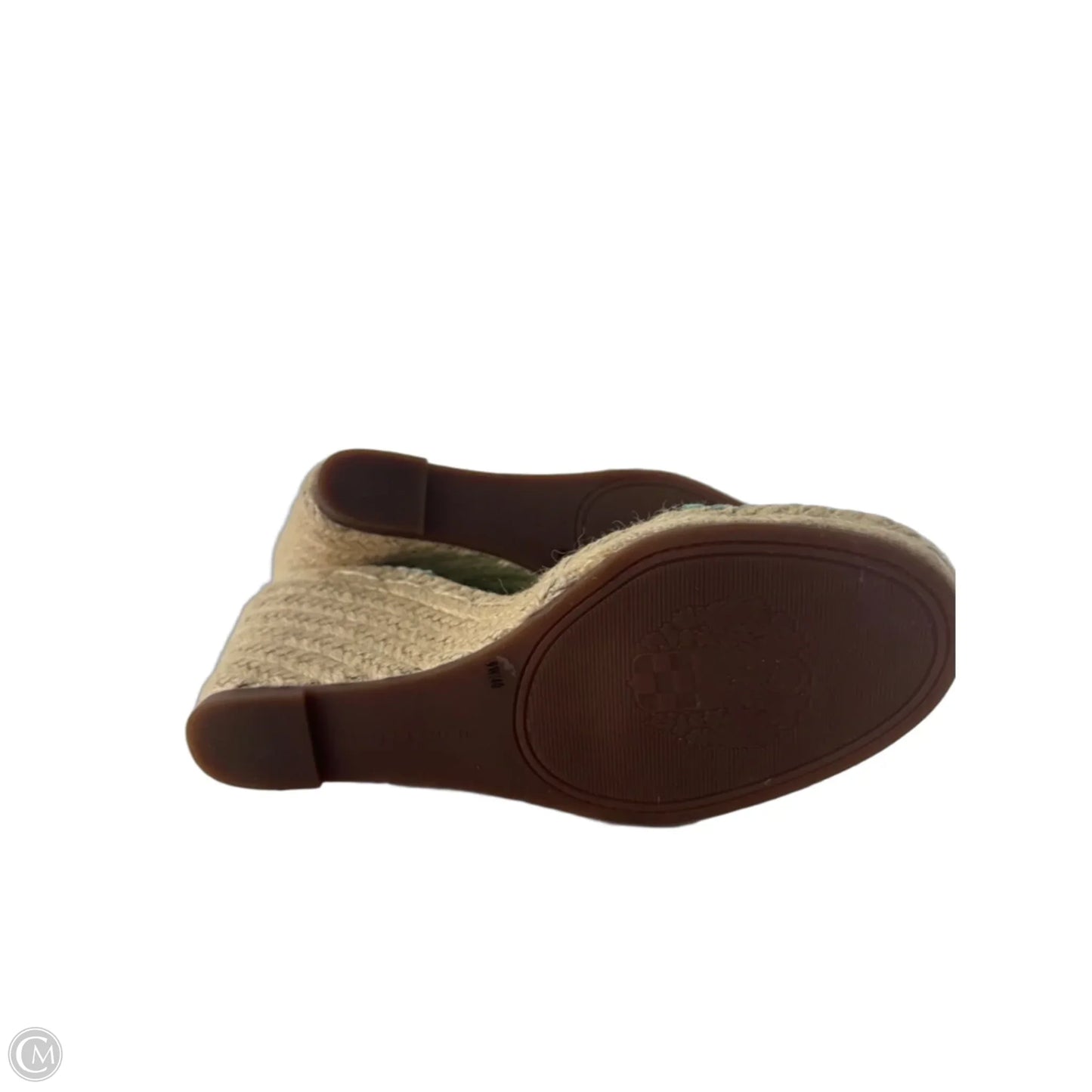 Sandals Heels Wedge By Vince Camuto In Green, Size: 9