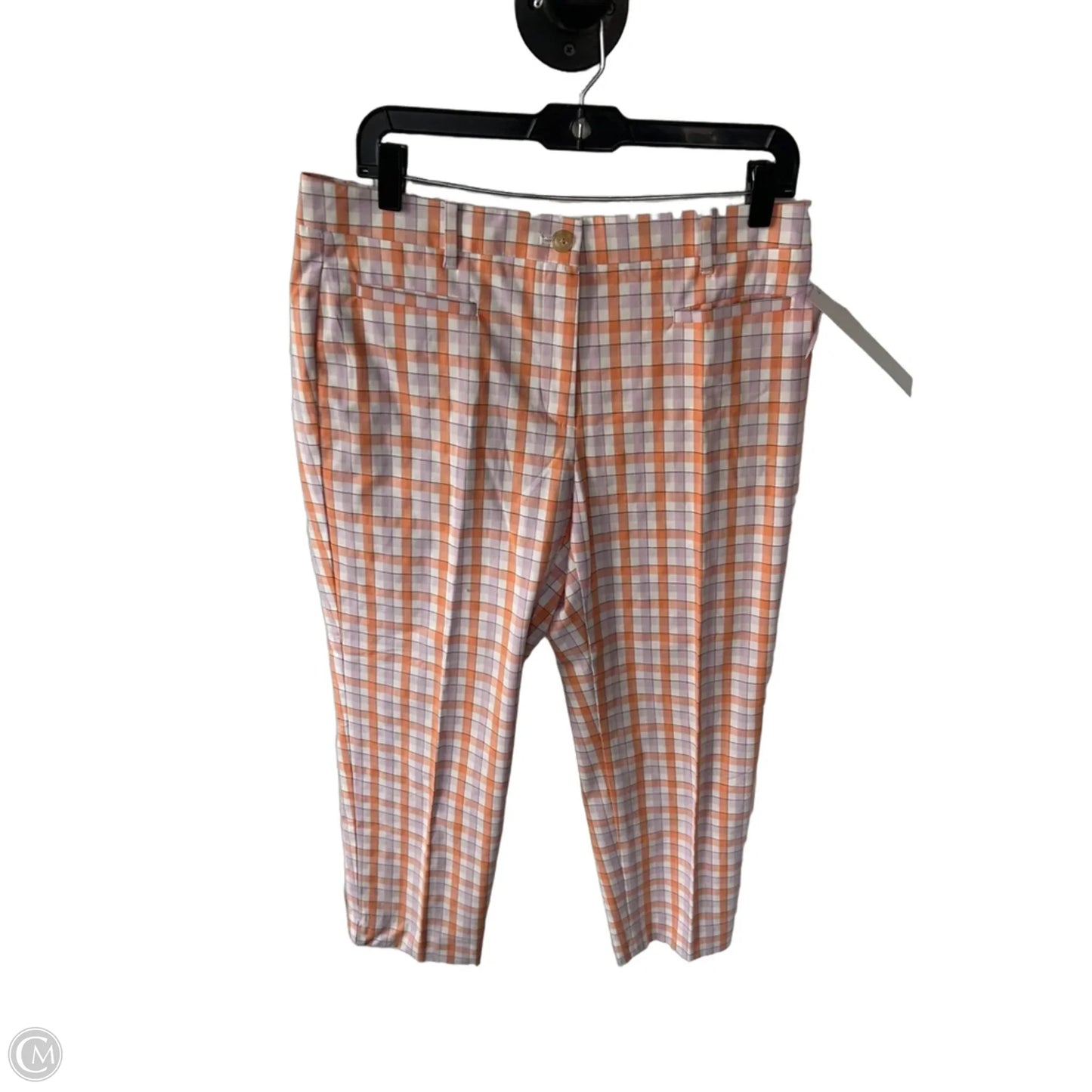 Pants Chinos & Khakis By Ann Taylor In Orange & Purple, Size: 8