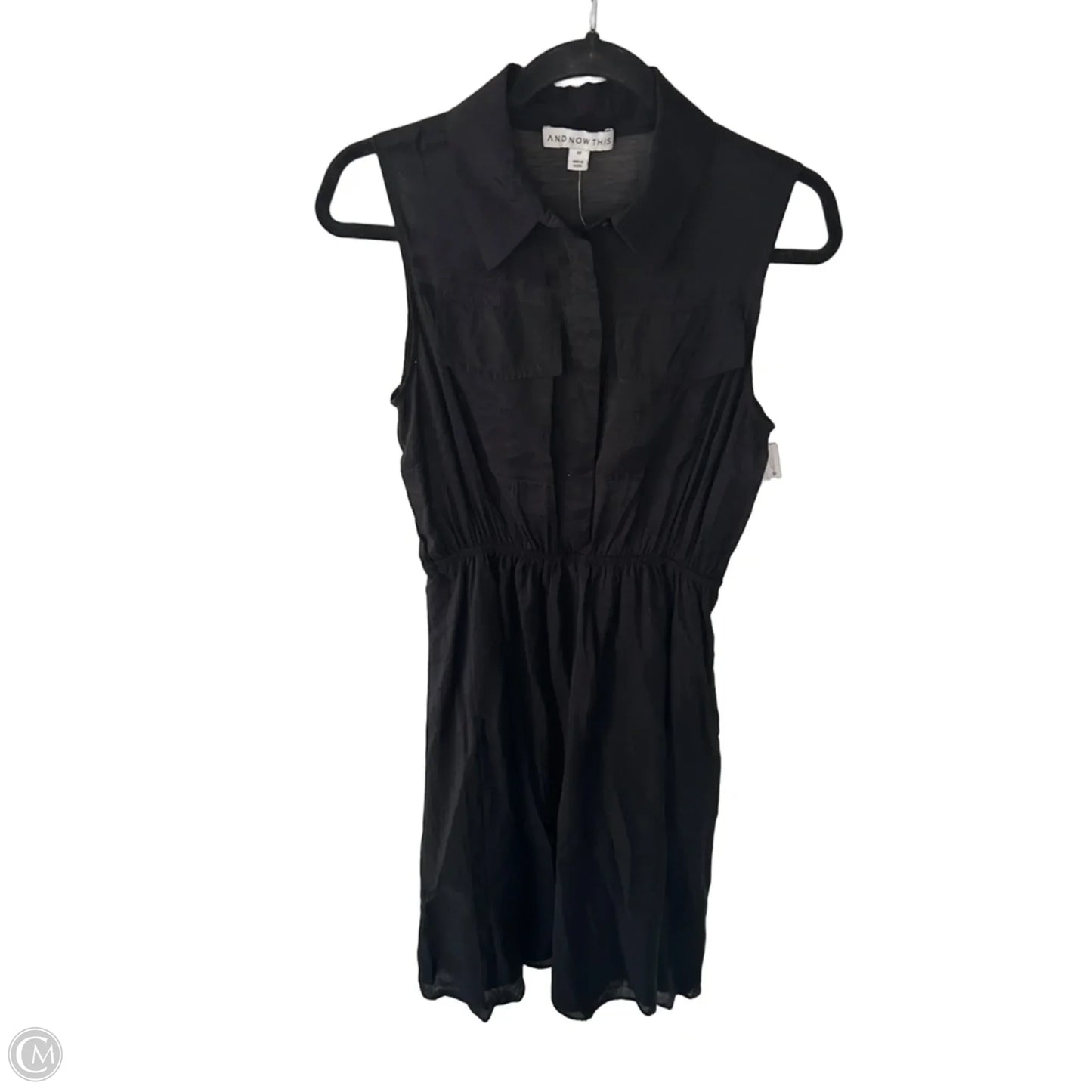 Dress Casual Midi By And Now This In Black, Size: M