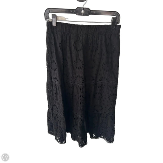 Skirt Midi By Ultra Pink In Black, Size: M