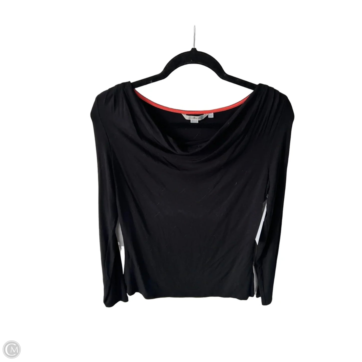 Top Long Sleeve Basic By Boden In Black, Size: M