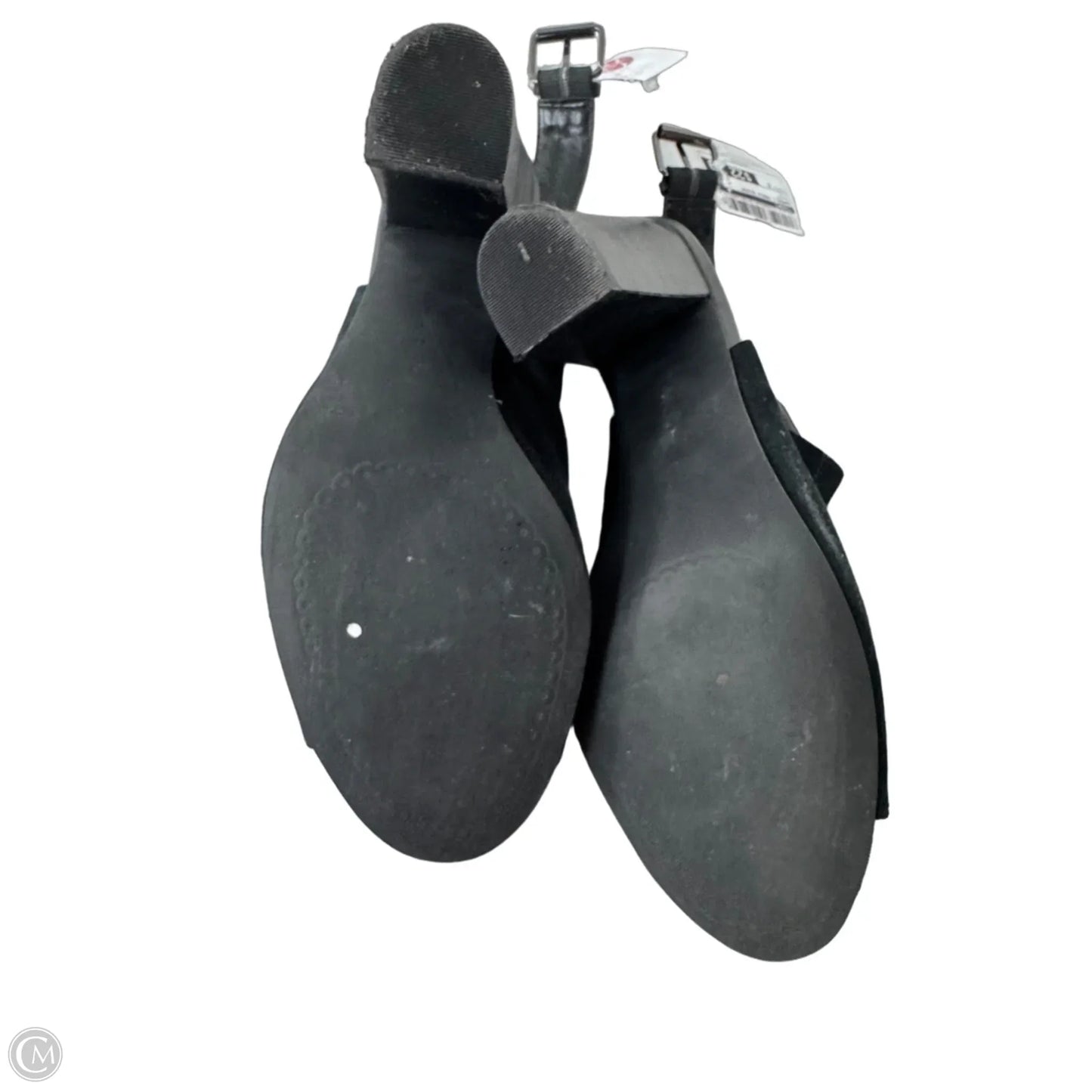 Sandals Heels Block By Tahari In Black, Size: 7.5