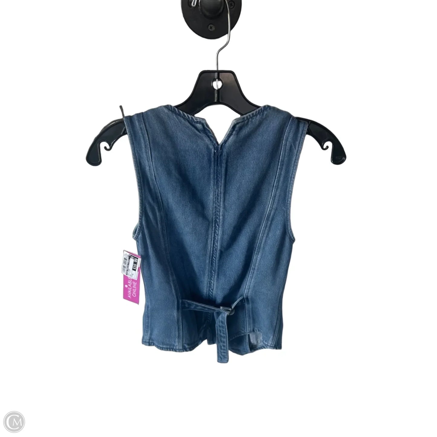 Vest Other By Young Fabulous & Broke In Blue Denim, Size: Xs