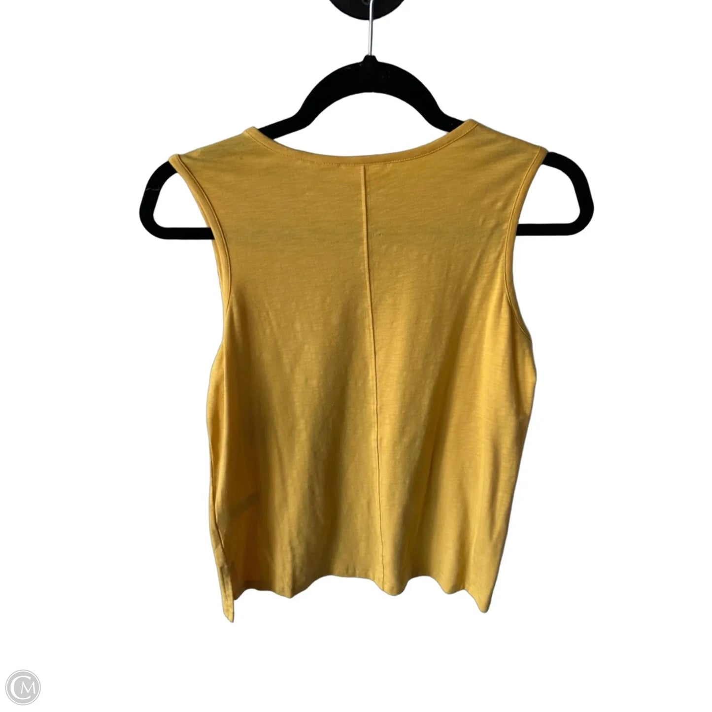 Top Sleeveless Basic By Sigrid Olsen In Yellow, Size: S