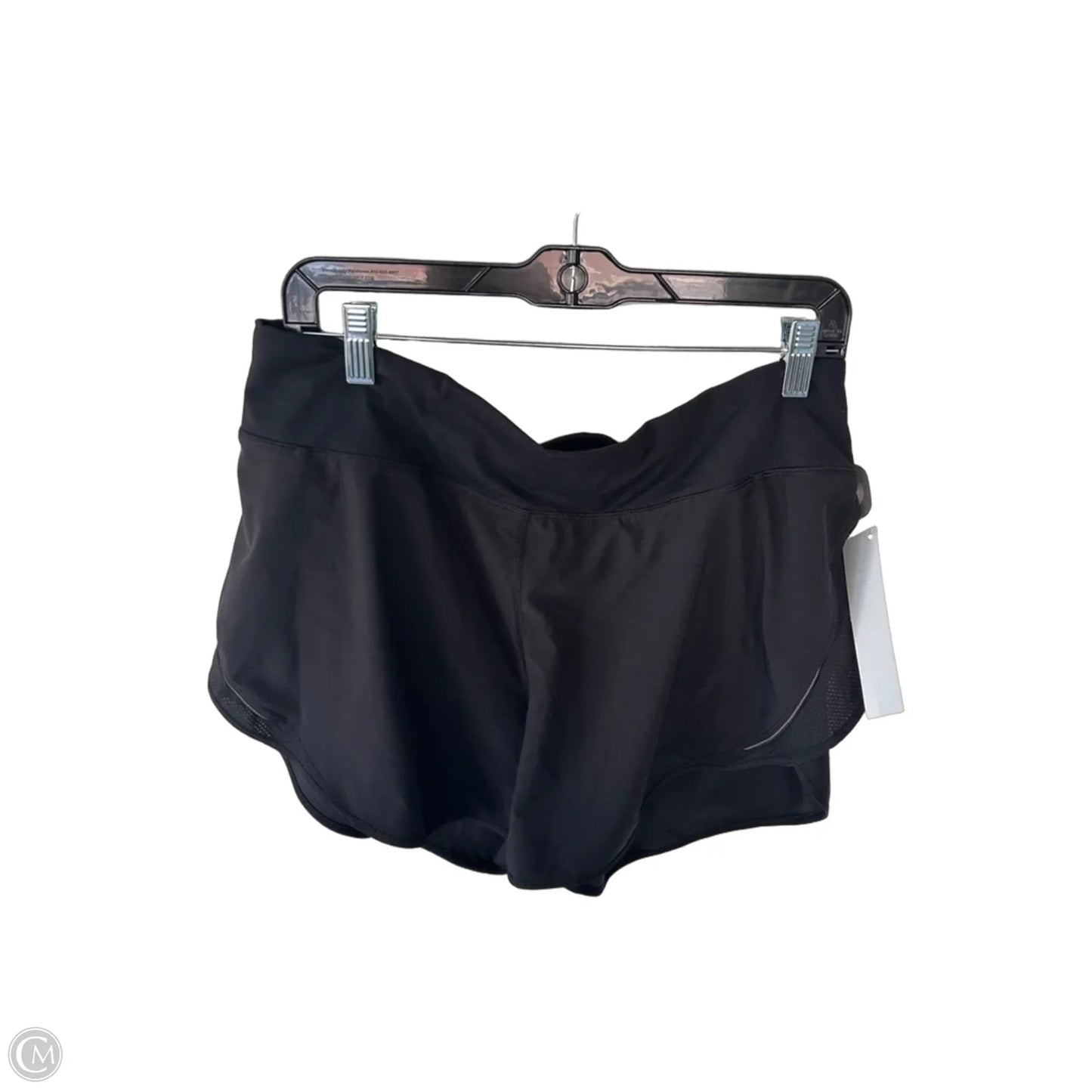 Athletic Shorts By Lululemon In Black, Size: 12