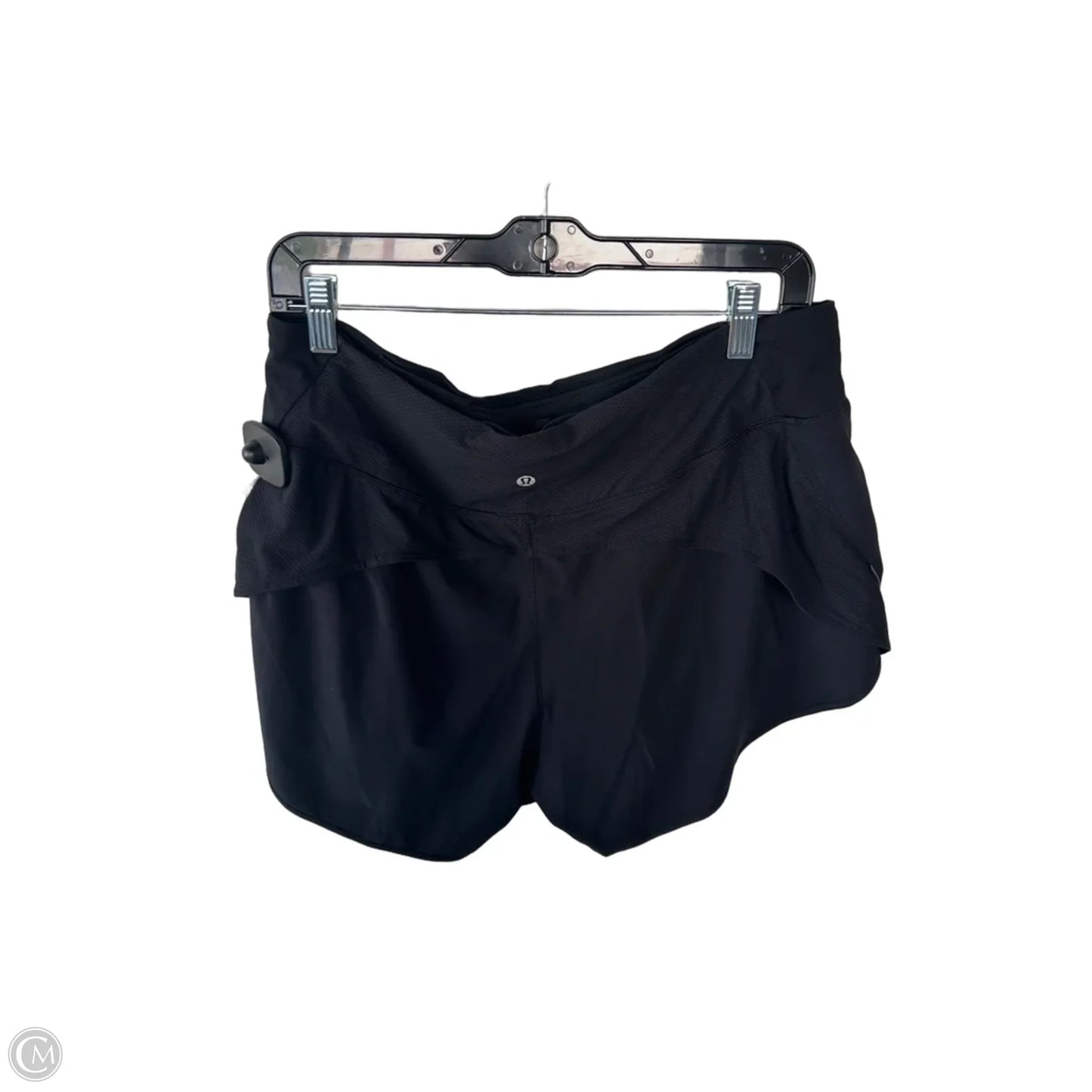 Athletic Shorts By Lululemon In Black, Size: 12