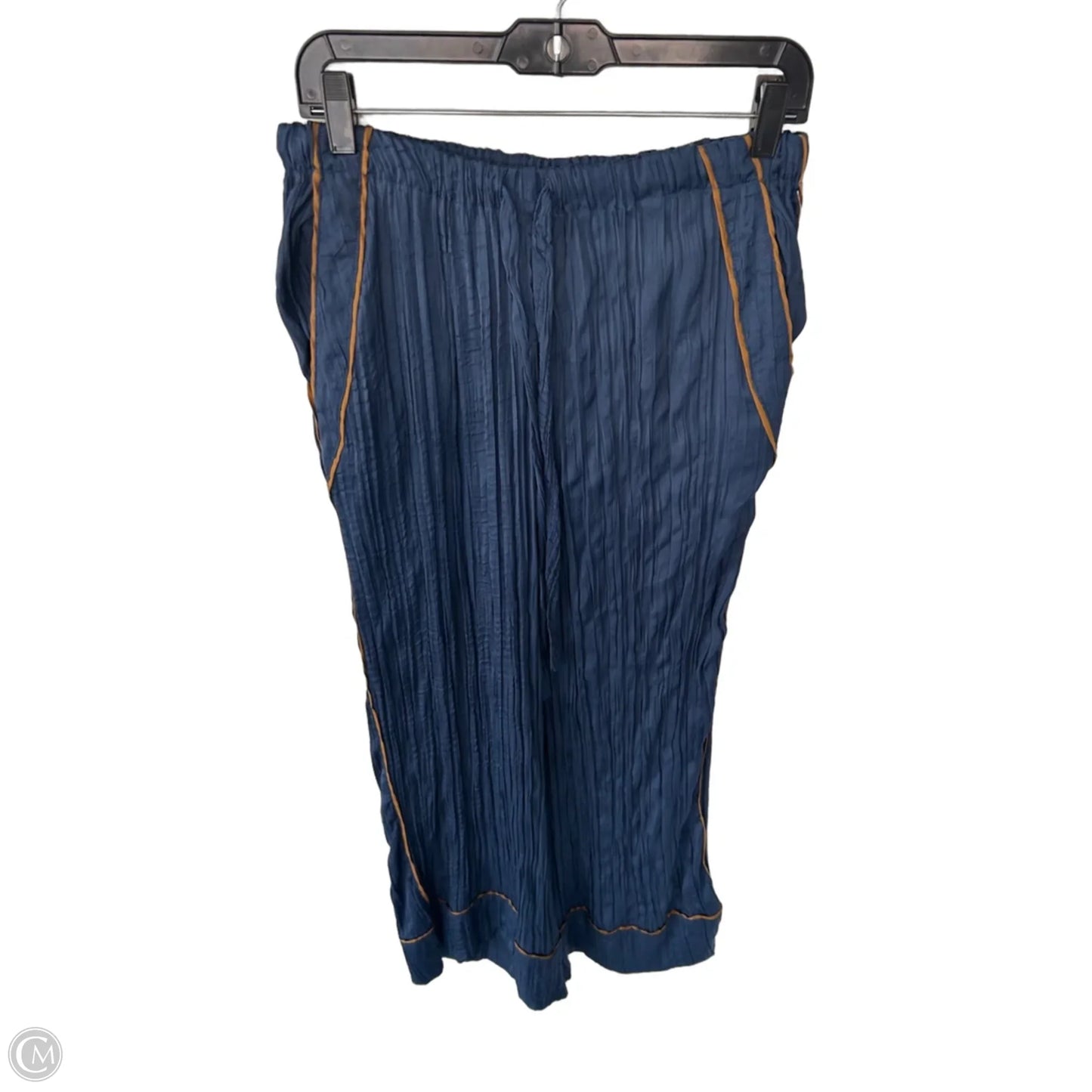 Pants Wide Leg By Free People In Blue & Yellow, Size: 0